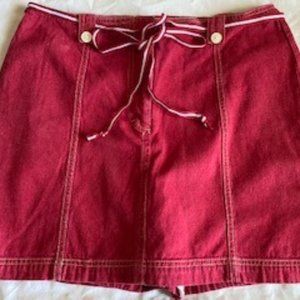 Red Skort